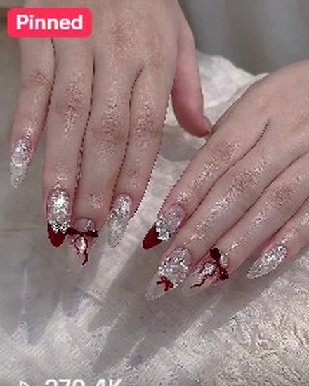 Mẫu nail Flamingo