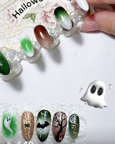Mẫu nail Halloween